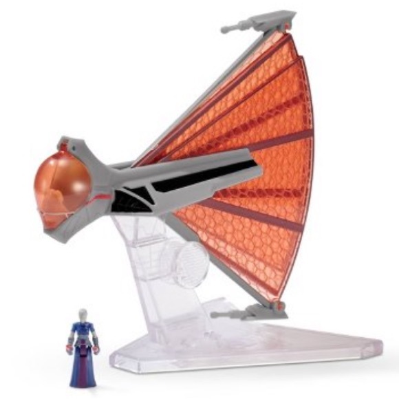 Star Wars Micro Galaxy 3´´ Squadron Asajj Ventress’s Ginivex Starfighter #0011 - Picture 7 of 9